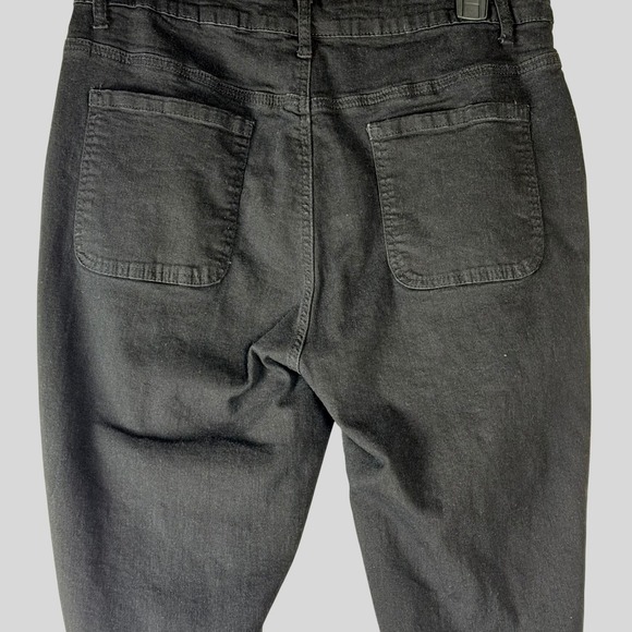 SHEIN Curve Black High Waisted Stretch Denim Jeans Women's Plus Size 2XL - Picture 4 of 8